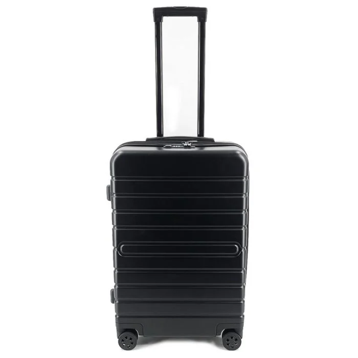 Valise avec 4 roulettes en ABS - Taille M - Noir JSA