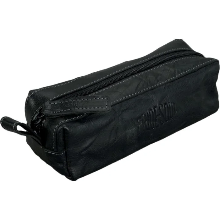Trousse en Cuir pour stylos - Noir PRIDE ET SOUL