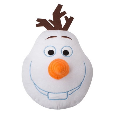 Coussin Reine des Neiges Frozen Olaf Blanc (40 x 29 cm)