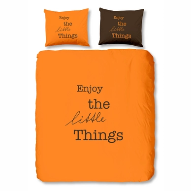 Parure de Lit Good Morning Enjoy Oranje Coton