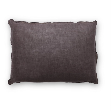 Coussin Décoratif vtwonen Linnen Dark Grey 50 x 70cm