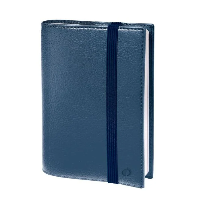 Agenda Semainier 2026 - 100 x 150 mm - Bleu irisé QUO VADIS Time et Life Pocket