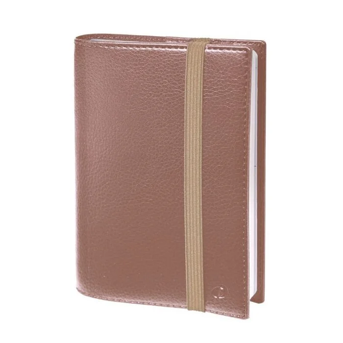 Agenda Semainier 2026 - 100 x 150 mm - Cuivre irisé QUO VADIS Time et Life Pocket