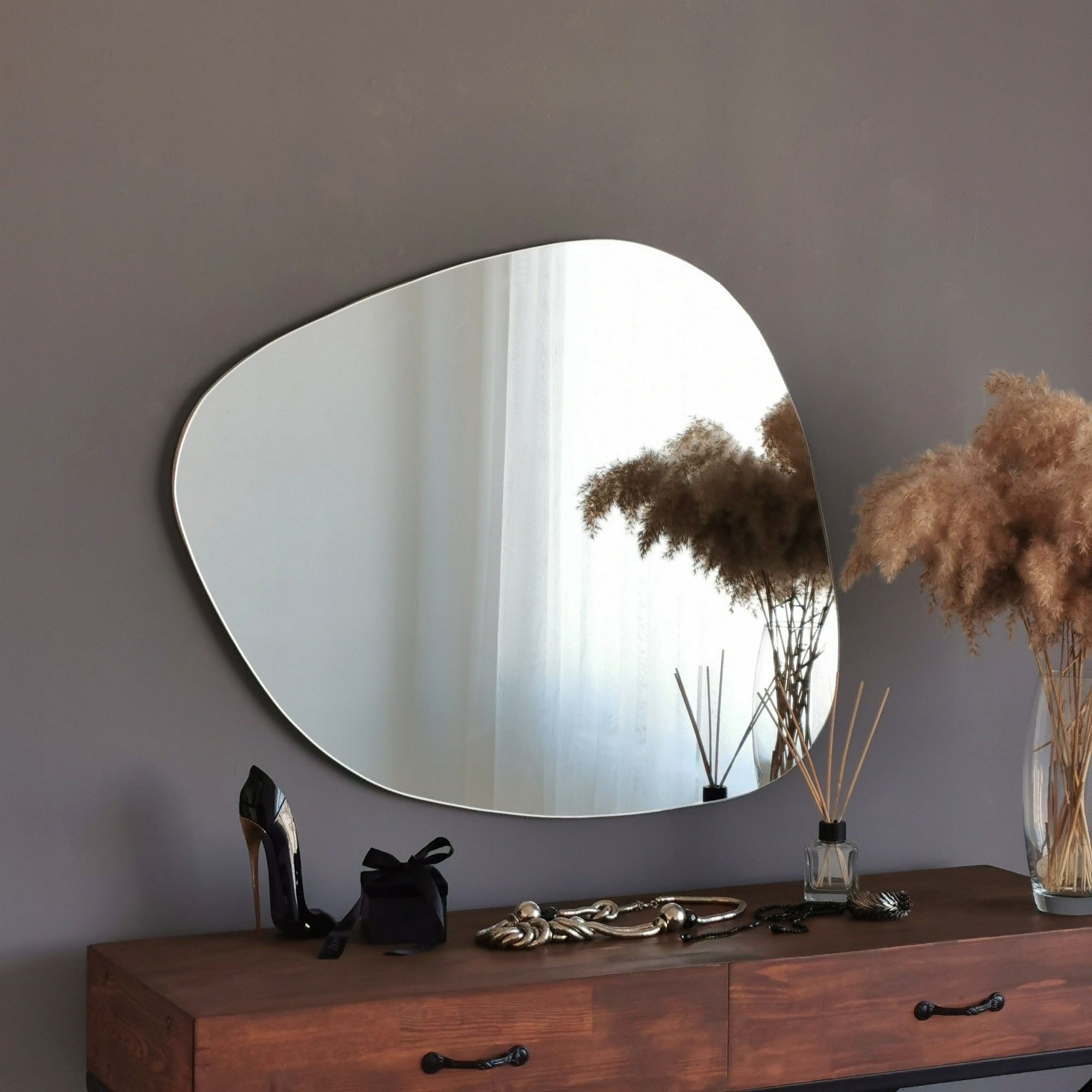 Soho Miroir | 100 % MDF | Blanc
