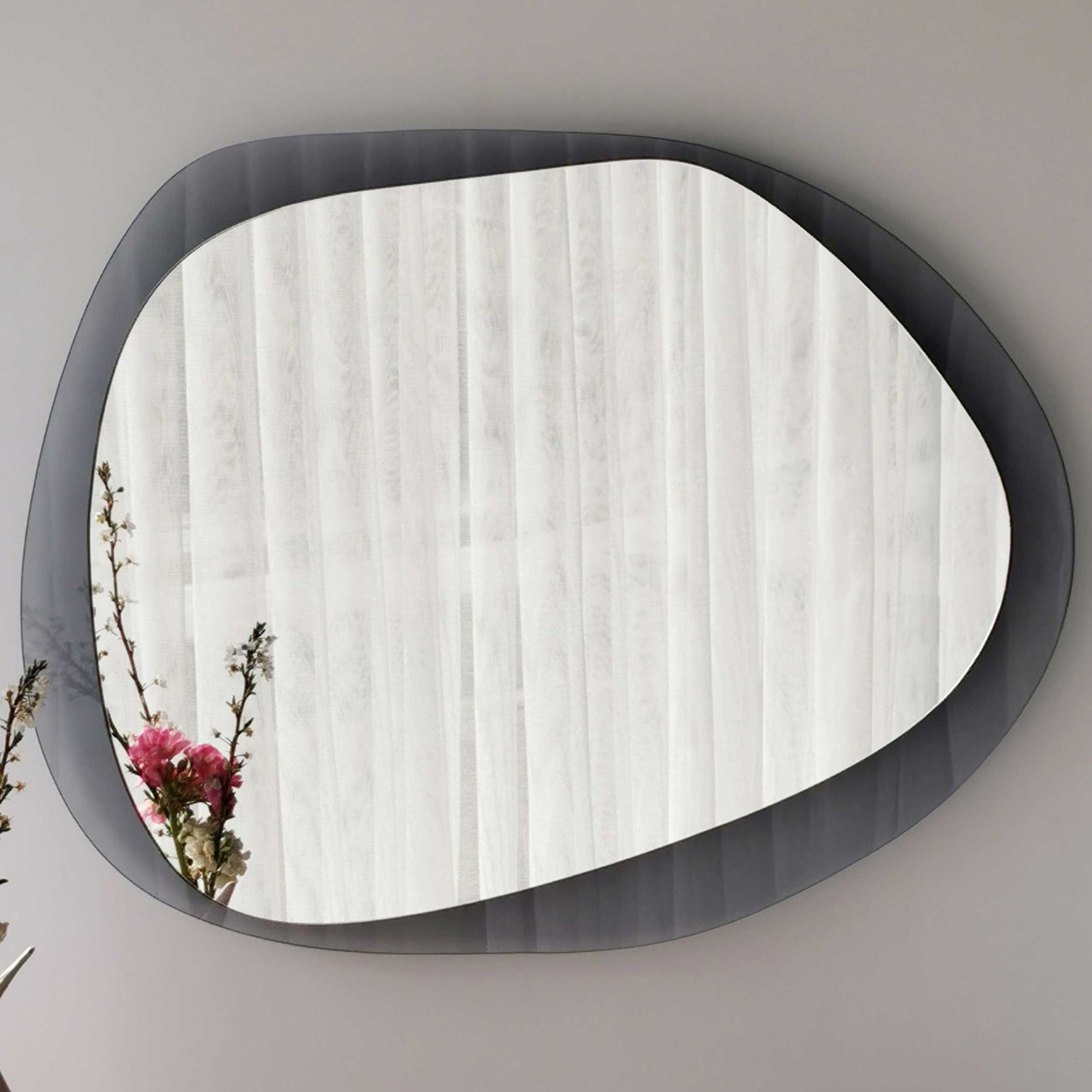 Aqua 2 Miroir | VERRE TREMPÉ | Fumée