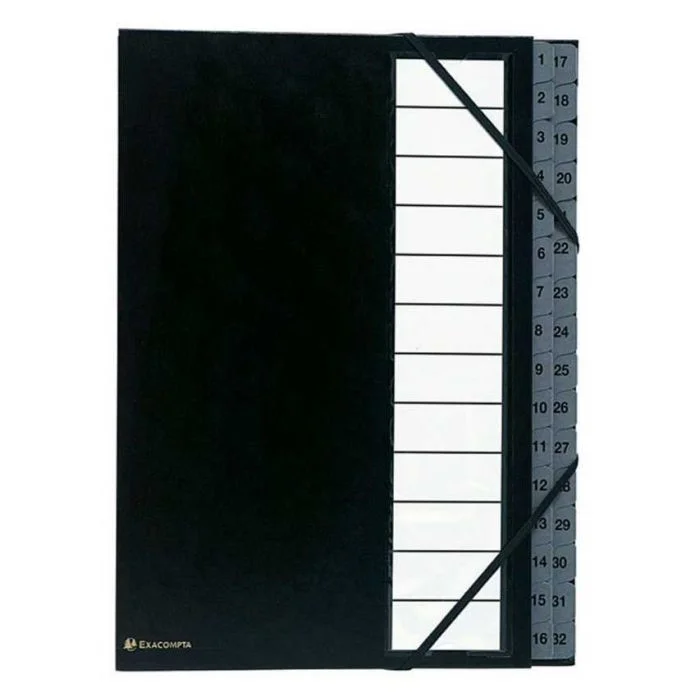 Trieur Numérique - 32 compartiments - Noir EXACOMPTA Ordonator