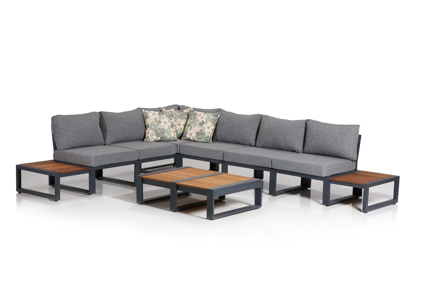 Woody Fashion Garden Lounge Set | Aluminum Frame | Multicolor