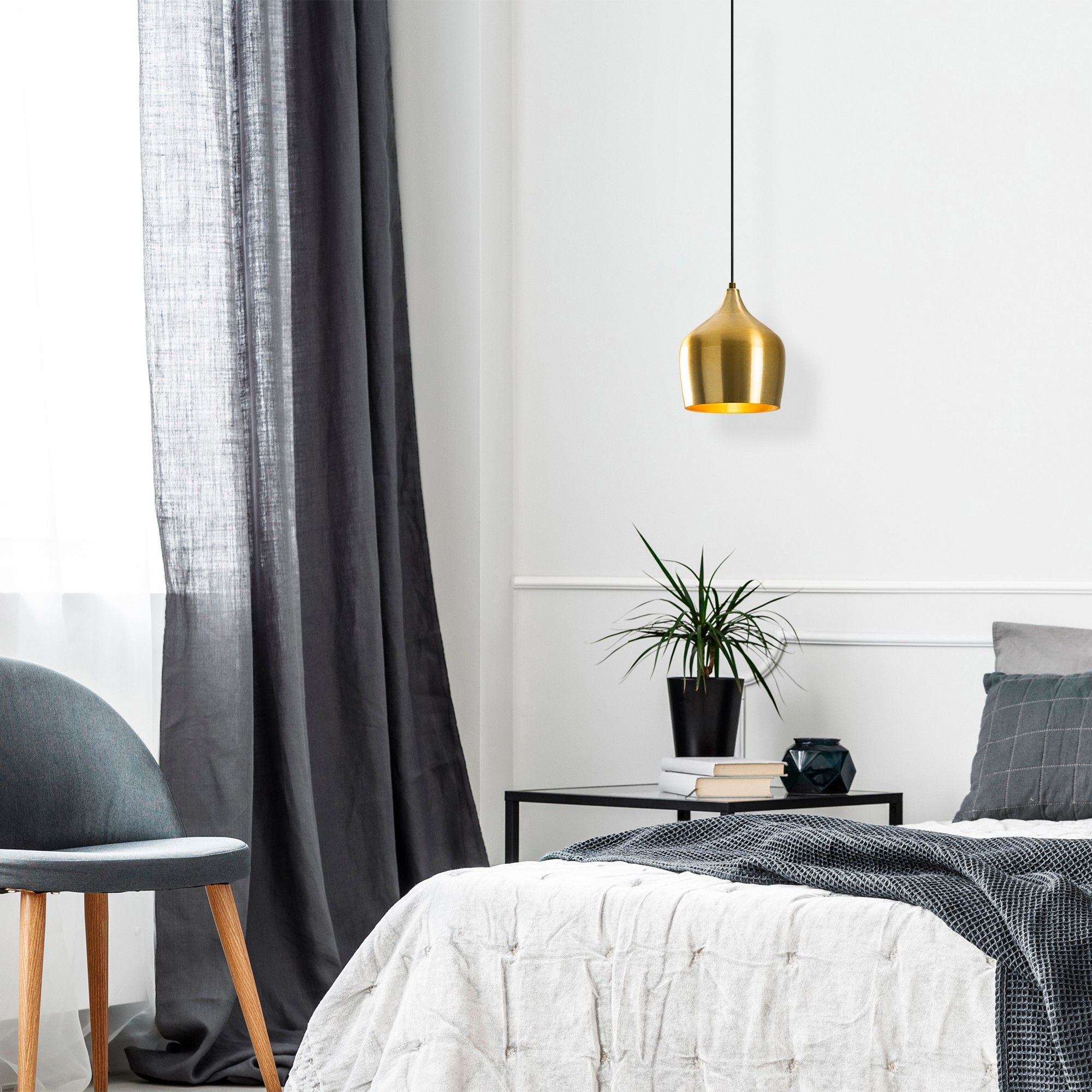 Tatum Chandelier | Vintage | 22x22 cm | Hauteur réglable