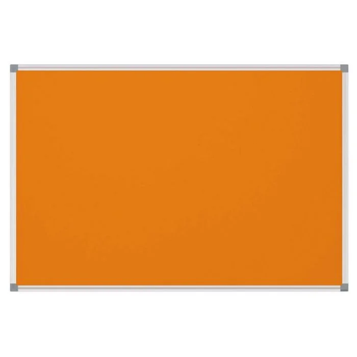 Tableau mural en Textile - Orange - 900 x 600 mm MAUL Standard
