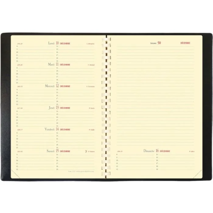 Agenda de poche 2026 - 100 x 150 mm QUO VADIS Note 15 S