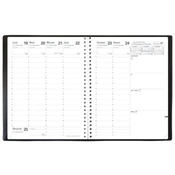 Agenda 2026 à spirales - Président S - 210 x 270 mm QUO VADIS