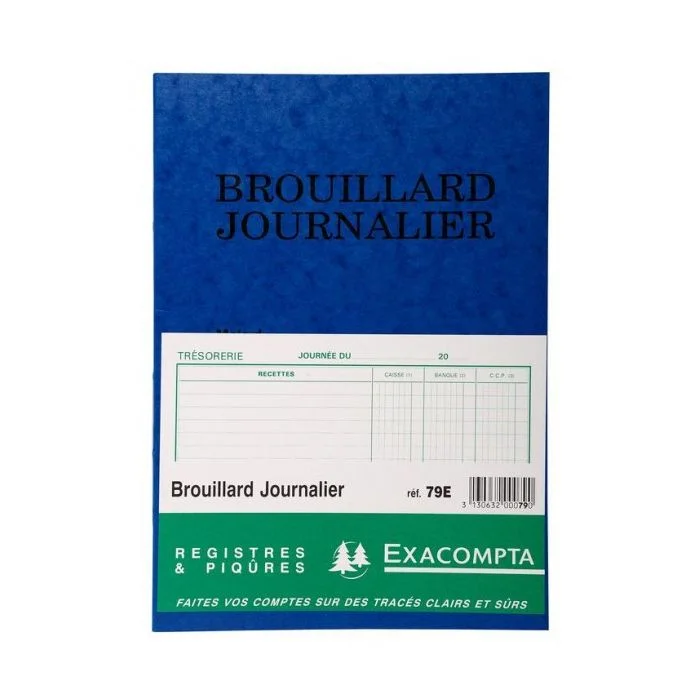 Journal Recettes / Dépenses - 270 x 195 mm EXACOMPTA 79E