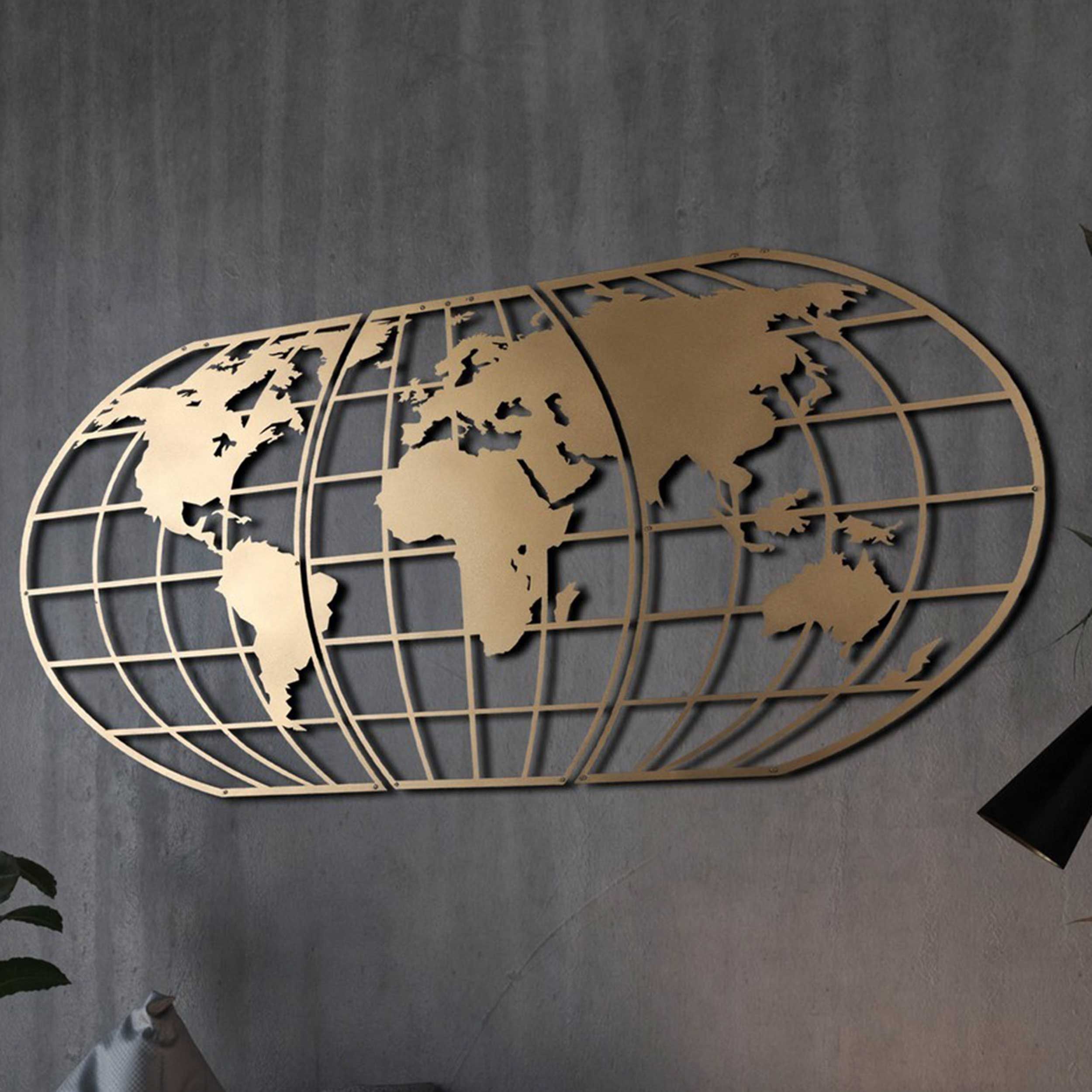 Accessoire mural en métal Golden Tanelorn (60x120cm)