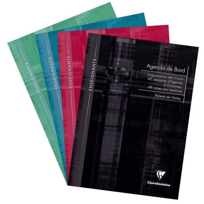 Agenda de bord Enseignant A4 non millésimé CLAIREFONTAINE