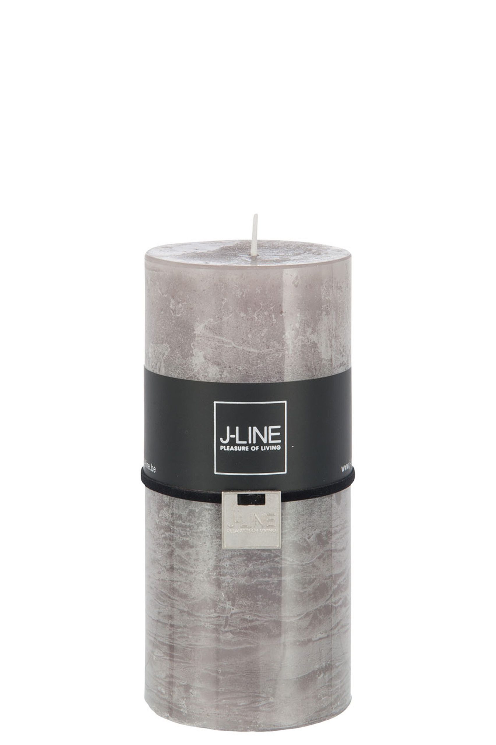 Bougie cylindre taupe l -52h