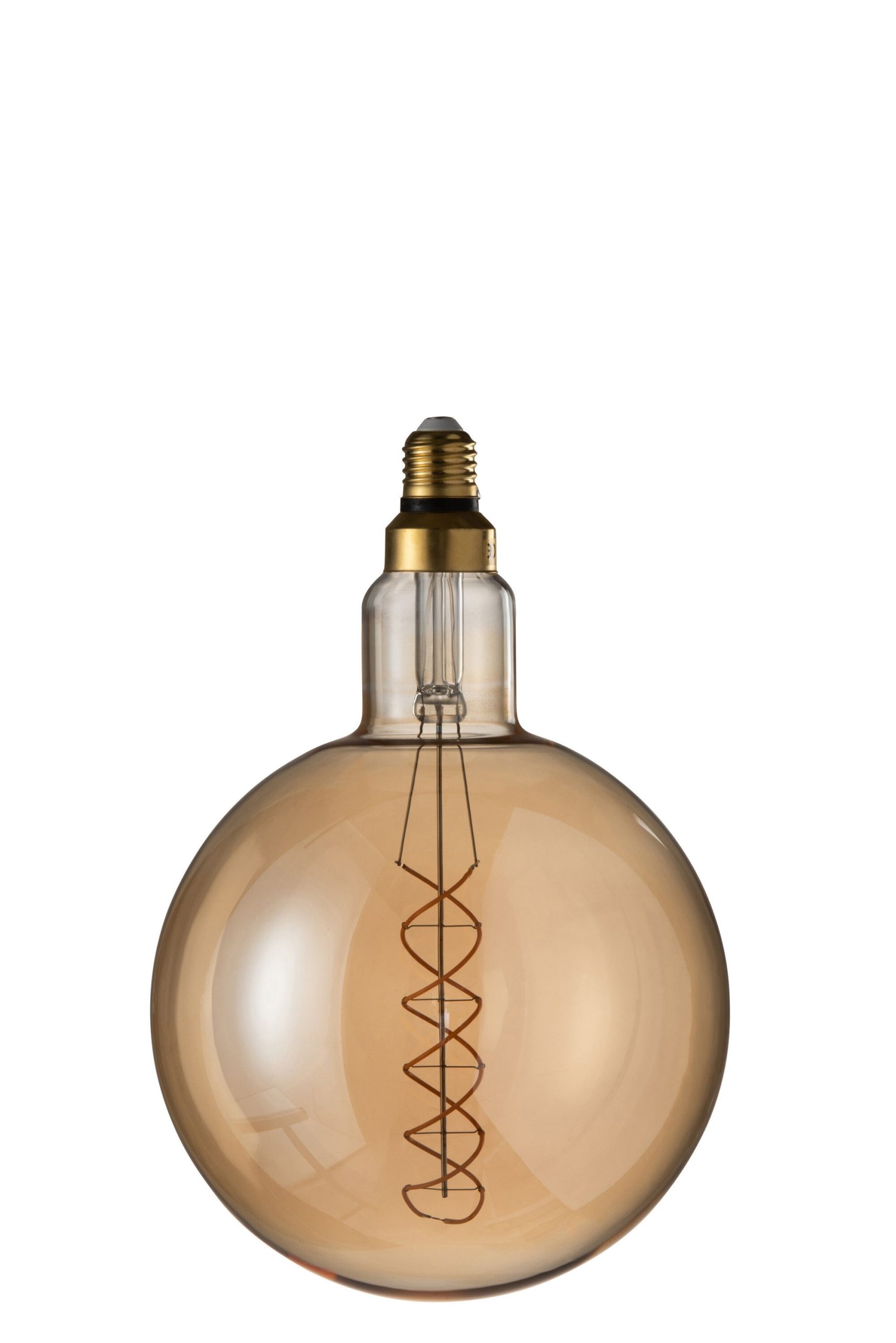 Ampoule amber g200 double spiral e27