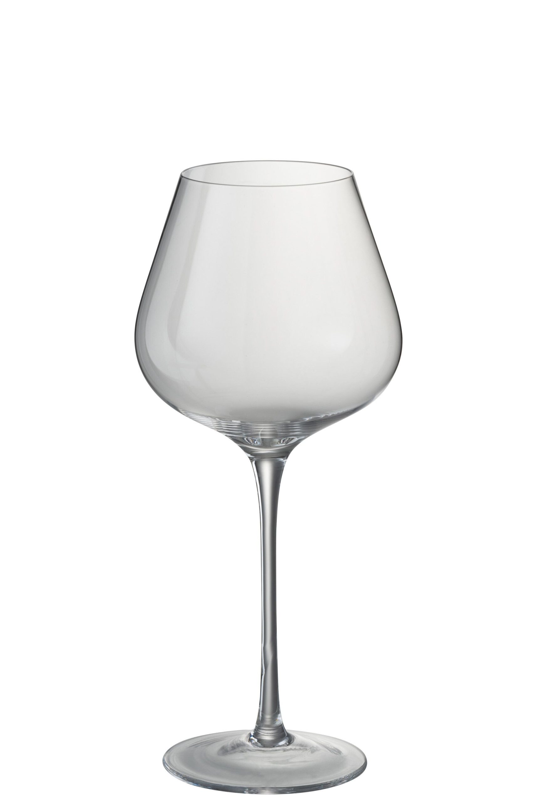 Verre bord vin blanc cristal transparent