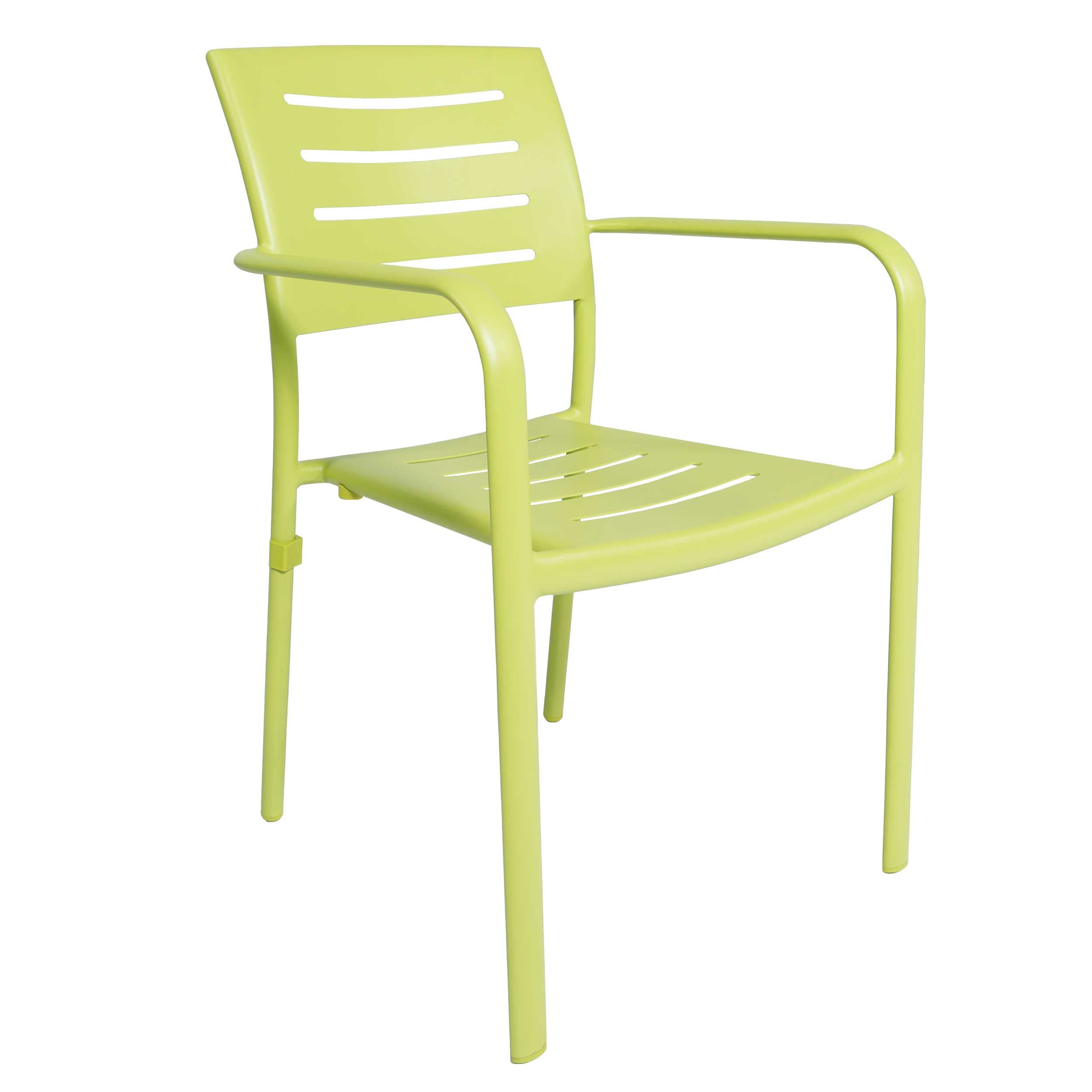 Chaise de jardin Honoré empilable - lime