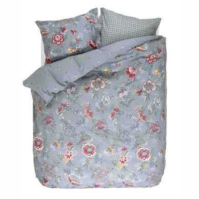 Taies d'oreiller PiP Studio Berry bird Blue Percale (50 x 75 cm)