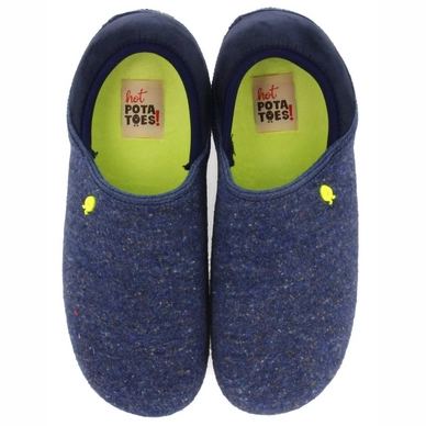 Chaussons Hot Potatoes Men Braunau Navy