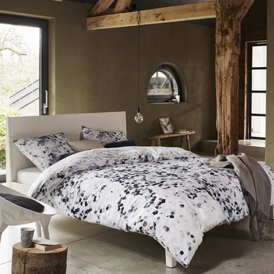 Housse de Couette Esprit Coral Gris Satin de Coton