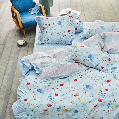 Housse de Couette Pip Studio Hummingbirds Bleu Percale de Coton