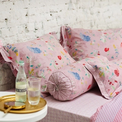 Taies d'oreiller PiP Studio Hummingbirds Lilac Percale (65 x 65 cm)