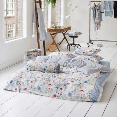 Taies d'oreiller PiP Studio Hummingbirds Star White Percale (65 x 65 cm)