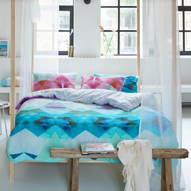 Housse de Couette Esprit Jewel Multi Satin de Coton