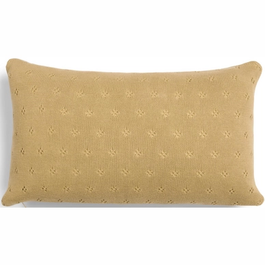 Coussin Essenza Knitted Ajour Fern Yellow (30 x 50 cm)