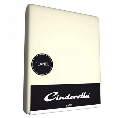 Taies d'Oreiller Cinderella Ivory (Flanel) (Lot de 2)