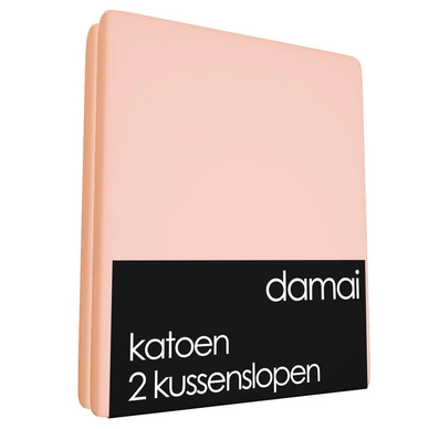 2 Taies d'Oreiller Damai Blush (Coton)