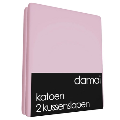 2 Taies d'Oreiller Damai Lilac (Coton)