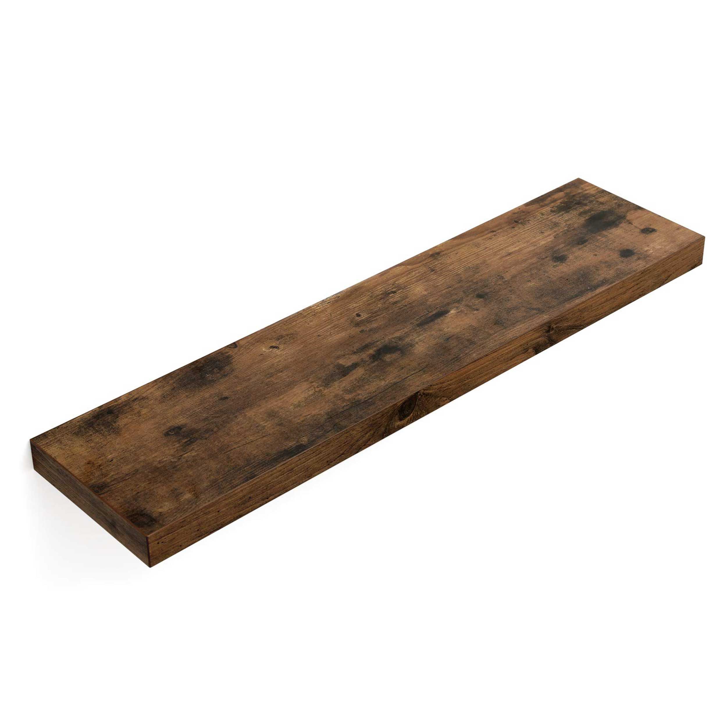 Etagère murale Oman 80x20cm - bois rustique