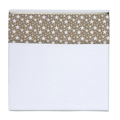 Drap Lit Bébé Briljant Hank Taupe