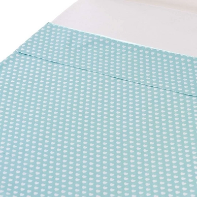 Drap Lit Bébé Briljant Puck Allover Mint Coton
