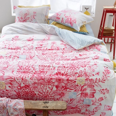 Taies d'oreiller PiP Studio Living Tiles Red Percale (65 x 65 cm)