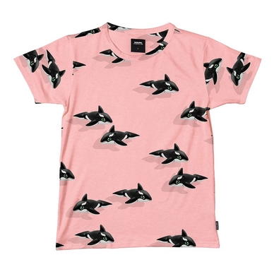 T-Shirt SNURK Unisexe Orca Pink