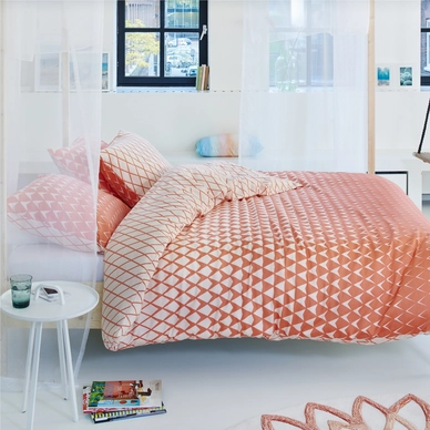 Housse de Couette Esprit Mina Coral Satin de Coton