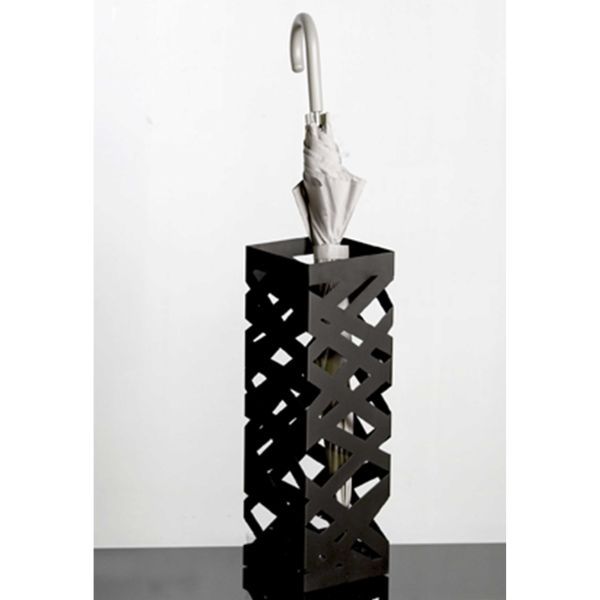 Porte-parapluie | 16 x 16 x 48 cm | Noir