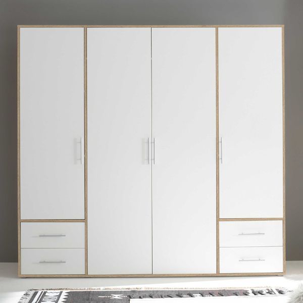 Armoire Valencia | 195 x 60 x 195 cm | Blanc