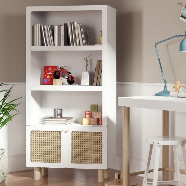 Armoire enfant Ochna | 78,2 x 34,5 x 175,5 cm | Blanc