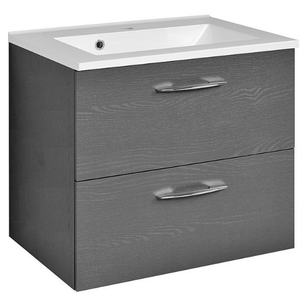 Lavabo Portofino | 60 x 47 x 54 cm | Gris graphite