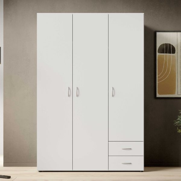 Armoire Base | 120 x 51 x 176 cm | Blanc