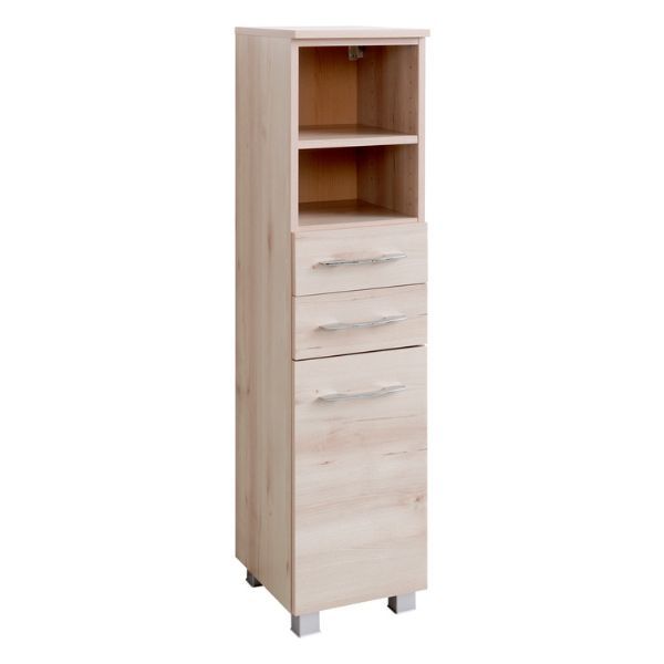 Armoire à colonnes Portofino | 30 x 35 x 117 cm | Beech Oak design
