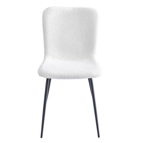 Chaise Teddy | 57 x 44 x 85 cm | Blanc