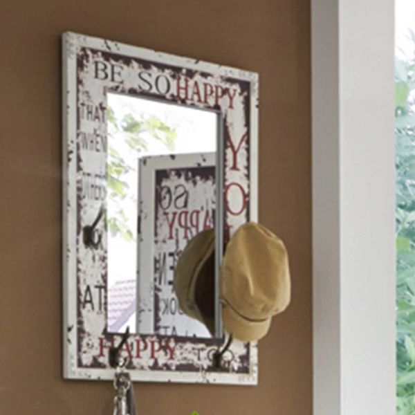 Miroir mural | 55 x 8 x 75 | Design Rusty Oak