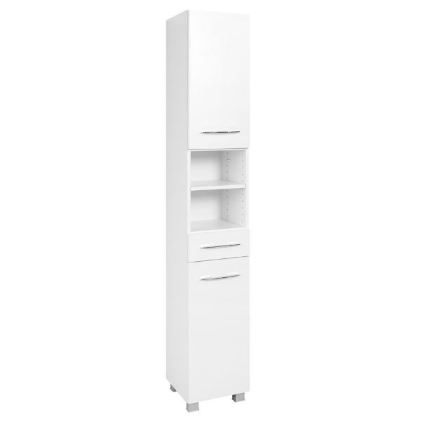 Armoire colonne Portofino | 30 x 35 x 180 cm | blanc