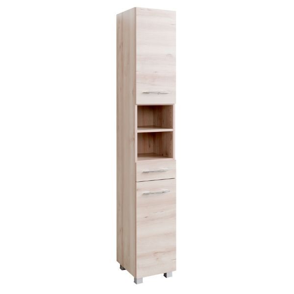 Armoire à colonnes Portofino | 30 x 35 x 180 cm | Design Beech Oak