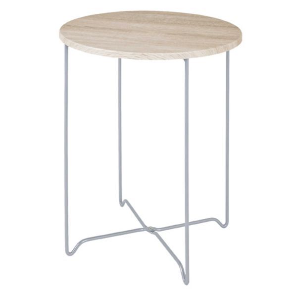 Table d'appoint | 40 x 40 x 52 cm | Design en chêne